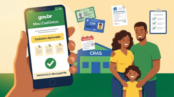 Atualize o CadÚnico pelo celular e mantenha seus benefícios